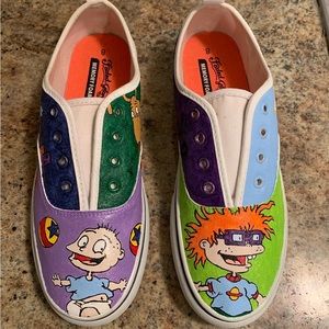 Hand Painted Rugrats Shoes